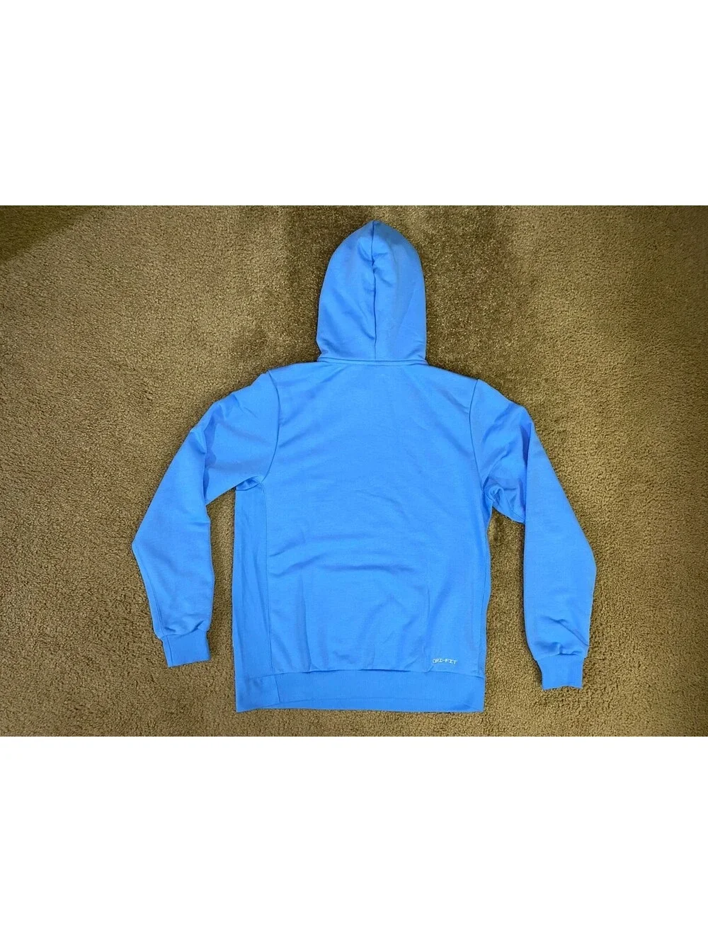Nike Standard Issue Basketball Hoodie Mens MT Blue Kangaroo Pockets Pullover